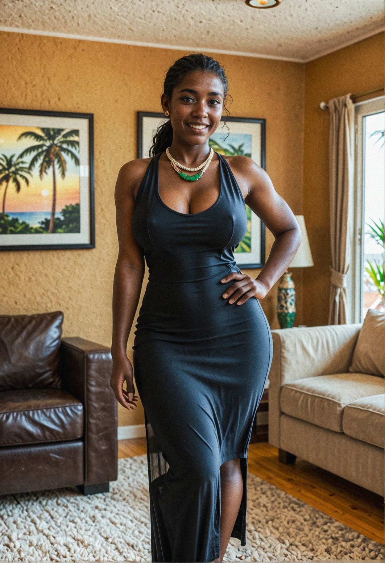 Dessi Mobutu — african ebony ai girlfriend on Xotic AI