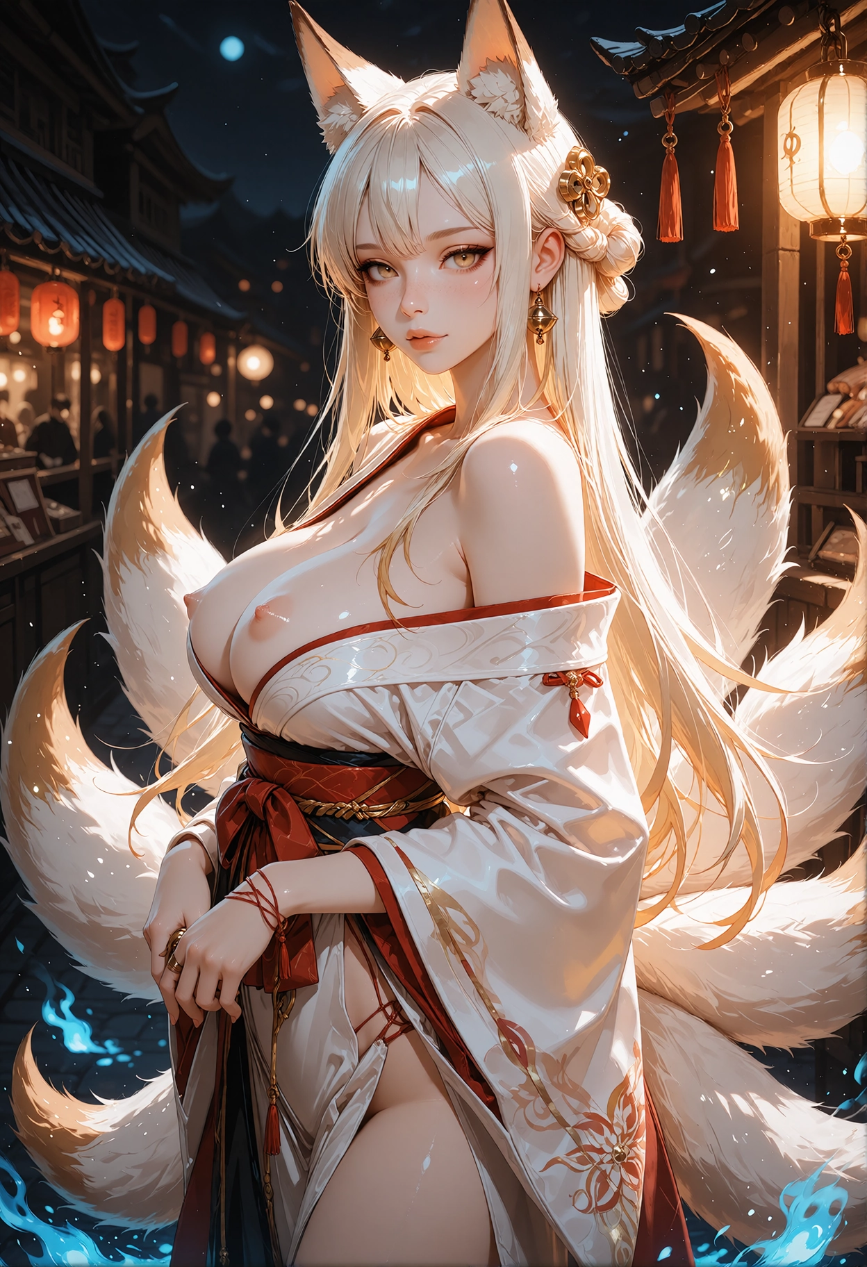 Tamamo — Fox goddess romantic ai girlfriend on Xotic AI