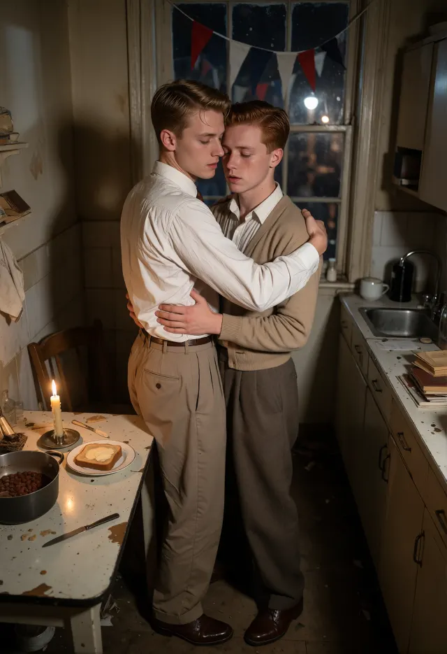 Secret candlelight dinner 1953